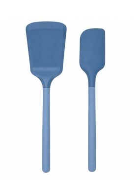 Blue Silicone Spatula Set